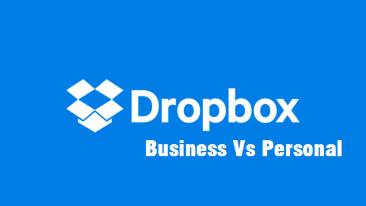 dropbox personal vs business