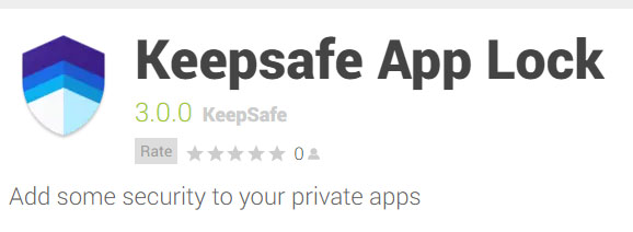 Keepsafe App lock download link