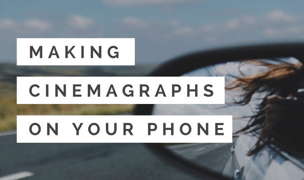 Cinemagraph app that makes pictures move